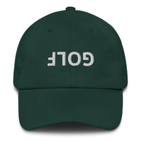 Upside Down Golf Dad Hat LXIX GOLF CLUB