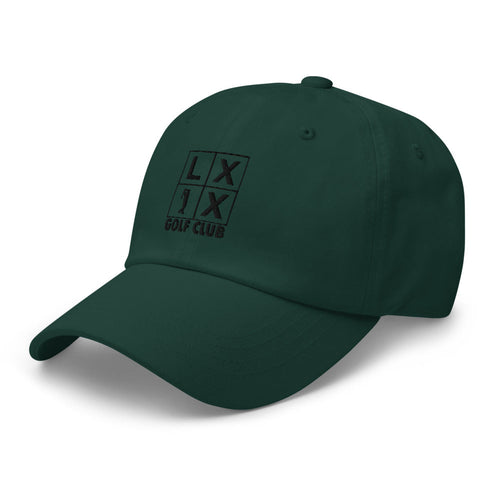LXIX GOLF CLUB LXIX GOLF CLUB Four Box Logo Dad Hat - Black Logo