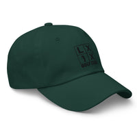 LXIX GOLF CLUB LXIX GOLF CLUB Four Box Logo Dad Hat - Black Logo