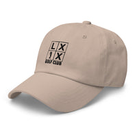 LXIX GOLF CLUB LXIX GOLF CLUB Four Box Logo Dad Hat - Black Logo
