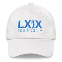 LXIX GOLF CLUB LXIX GOLF CLUB Swinger Logo Dad Hat - Aqua Logo