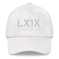 LXIX GOLF CLUB LXIX GOLF CLUB Swinger Logo Dad Hat - White Logo