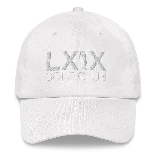 LXIX GOLF CLUB LXIX GOLF CLUB Swinger Logo Dad Hat - White Logo