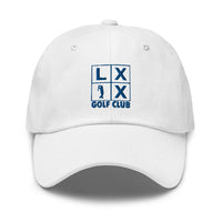 LXIX GOLF CLUB LXIX GOLF CLUB Four Box Logo Dad Hat - Blue Logo