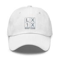 LXIX GOLF CLUB LXIX GOLF CLUB Four Box Logo Dad Hat - Gray Logo