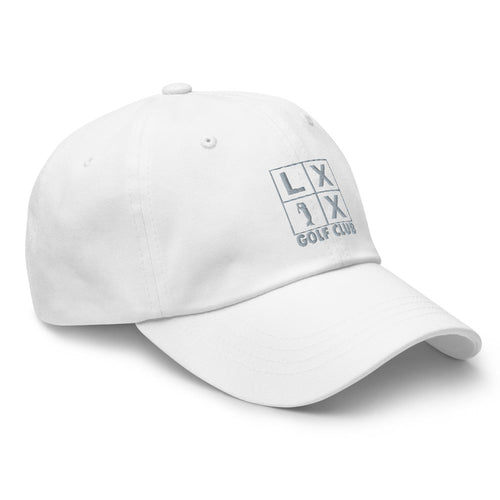 LXIX GOLF CLUB LXIX GOLF CLUB Four Box Logo Dad Hat - Gray Logo