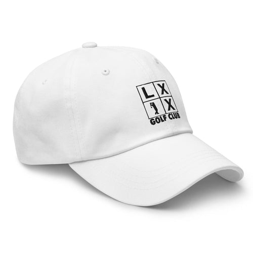 LXIX GOLF CLUB LXIX GOLF CLUB Four Box Logo Dad Hat - Black Logo