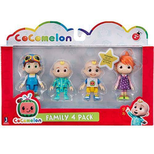 Cocomelon 4 Figure Family Pack Set ToyShnip