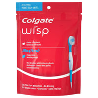 Colgate Max Fresh Wisp Disposable Mini Toothbrush; Peppermint; 24 Count EasyOptionXY LLC