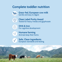 Intro Offer - Holle Cow Milk Toddler Drink - Stage 3 | Non GMO (14 oz) Holle USA