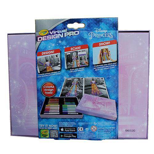 ToyShnip ToyShnip Crayola Virtual Design Pro Portfolio Princess
