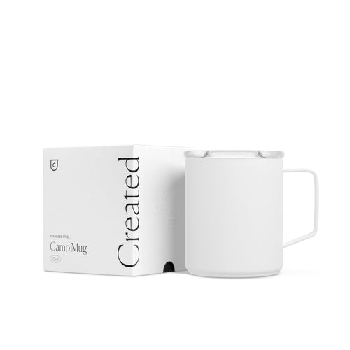 12oz Camp Mug - White Created Co.