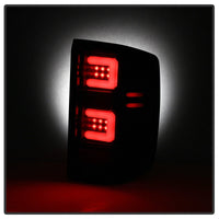 Spyder Chevy 1500 14-16 Light Bar LED Tail Lights All Blk ALT-YD-CS14-LBLED-BKV2 OffRoadUSA.com