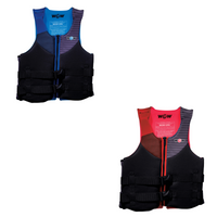 WOW Sports Feel Good Dual Sized Evoprene PFD Personal Floatation Device for Adults Jupiter Gear