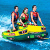 WOW Sports Zelda 1-3 Person Towable Water Tube For Pool and Lake (15-1070) Jupiter Gear