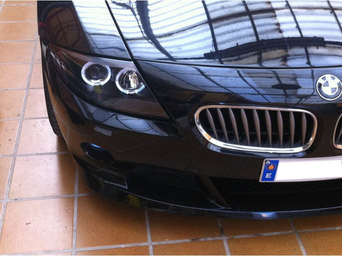 Spyder BMW Z4 03-08 Projector Headlights Xenon/HID Model Only - LED Halo Black PRO-YD-BMWZ403-HID-BK OffRoadUSA.com