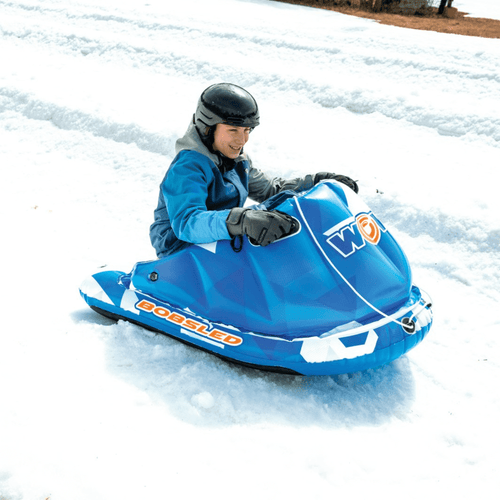 WOW Sports Snow Tube Bobsled for Kids and Adults Jupiter Gear
