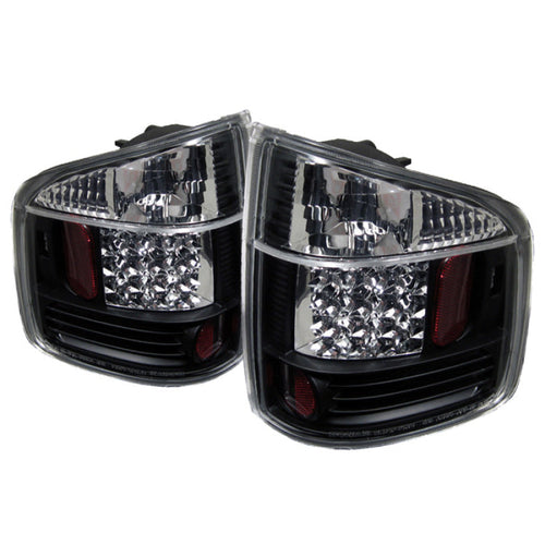 Spyder Chevy S10 94-04/GMC Sonoma 94-04/Isuzu Hombre 96-00 LED Tail Lights Blk ALT-YD-CS1094-LED-BK OffRoadUSA.com