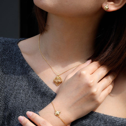 Sacred Heart Flame Bracelet