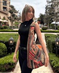 Kathmandu Collection Quilted Patchwork Hobo Bag Jupiter Gear