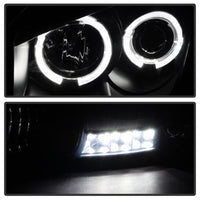 Spyder Dodge Ram 1500 06-08 06-09 Projector Headlights LED Halo LED Blk Smke PRO-YD-DR06-HL-BSM OffRoadUSA.com