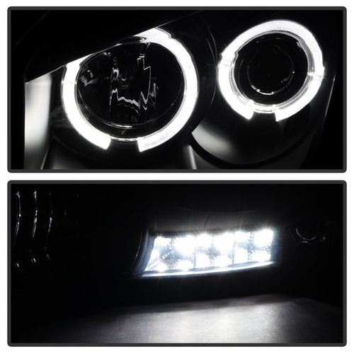 Spyder Dodge Ram 1500 06-08 06-09 Projector Headlights LED Halo LED Blk Smke PRO-YD-DR06-HL-BSM OffRoadUSA.com
