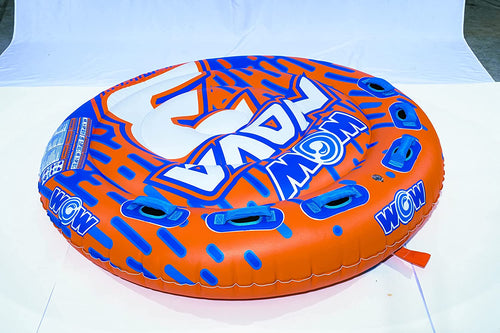 WOW Sports Nova 3 Person 3P Towable Deck Tube (22-WTO-3985) Jupiter Gear