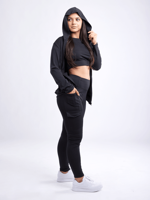 JupiterGear High-Waisted Leggings with Side Cargo Pockets Jupiter Gear