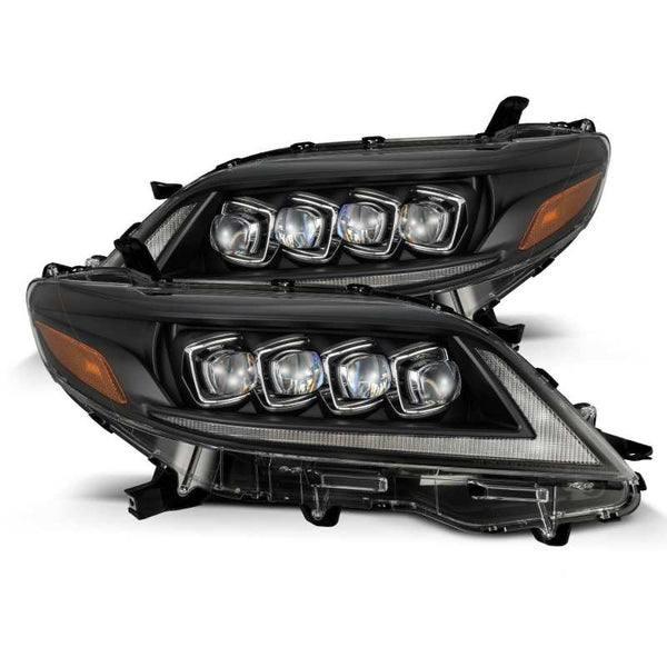 AlphaRex 11-20 Toyota Sienna NOVA-Series LED Projector Headlights Black OffRoadUSA.com