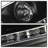 Spyder Volkswagen GTI 06-09/Jetta 06-09 Xenon/HID Model Only - DRL Black PRO-YD-VG06-HID-DRL-BK OffRoadUSA.com