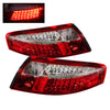 xTune Porsche 911 996 ( Non 4S. Turbo. GT3 ) 99-04 LED Tail Lights Red Clear ALT-ON-P99699-LED-RC OffRoadUSA.com