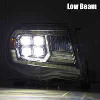 AlphaRex 05-11 Toyota Tacoma NOVA-Series LED Projector Headlights Black OffRoadUSA.com