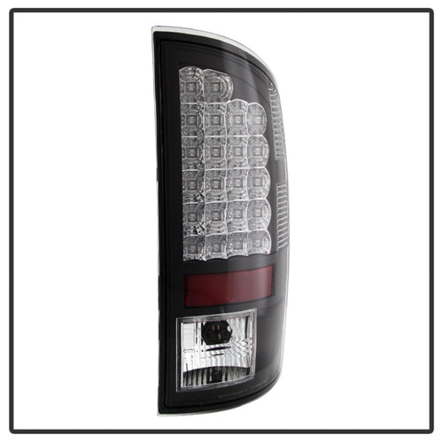 Spyder Dodge Ram 07-08 1500/Ram 07-09 2500/3500 LED Tail Lights Black ALT-YD-DRAM06-LED-BK OffRoadUSA.com