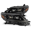 AlphaRex 11-20 Toyota Sienna LUXX-Series Projector Headlights Alpha-Black OffRoadUSA.com