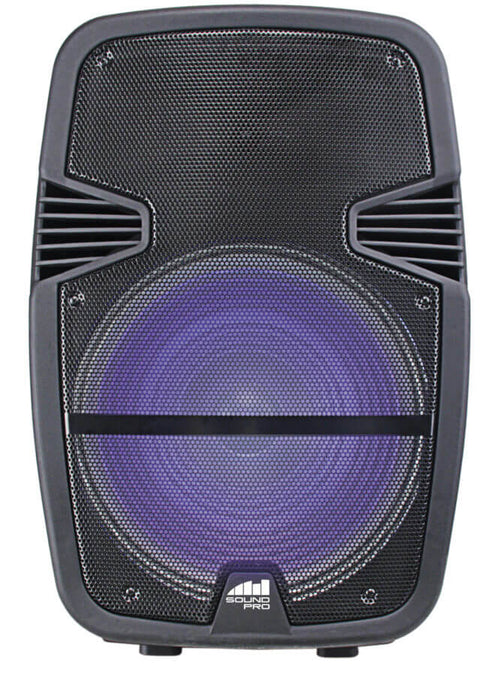 Portable 15 inch Bluetooth Party Speaker with Disco Light & Stand Jupiter Gear