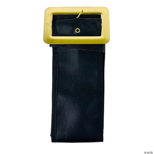 Deluxe Bound Vinyl Santa Belt - Large The Costume Emporium