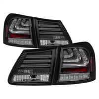 Spyder 07-11 Lexus GS 350 LED Tail Lights Black ALT-YD-LGS06-LED-BK OffRoadUSA.com