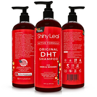 Shiny Leaf DHT Blocker Hair Loss Shampoo 16 oz, Active Formula For Hair Growth