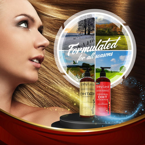 Shiny Leaf Shiny Leaf DHT Pro Shampoo and DHT Original Shampoo Bundle