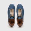 Zelli Italia Zelli Italia 65-229-NVY Diaz Rubberized Calfskin Sneaker Navy