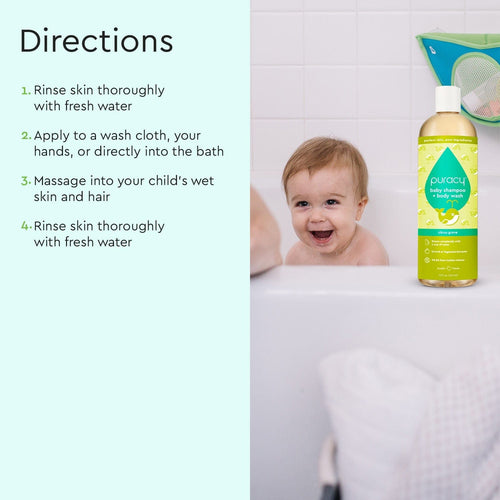 Baby Shampoo & Body Wash (Tear-Free) Puracy
