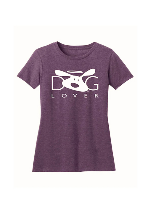 Dog is Good Dog is Good T-shirt: Dog Lover (Plum)
