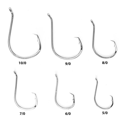 Double Offset Circle Hooks 10/0 - Value Pack Catfish Pro