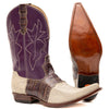 Double Stitched Cowboy Boots Atitlan Leather