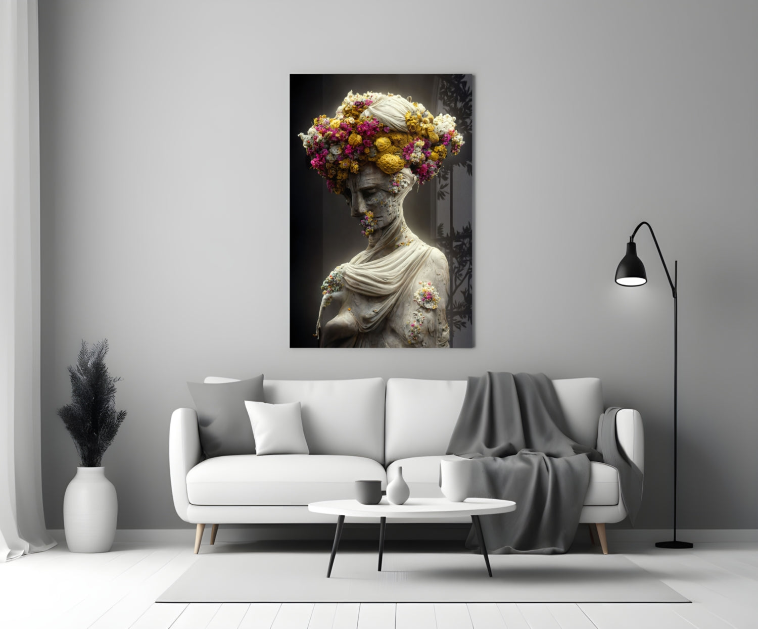 Insigneart USA Insigneart USA Abandoned Statue Glass Art || Designer Collection