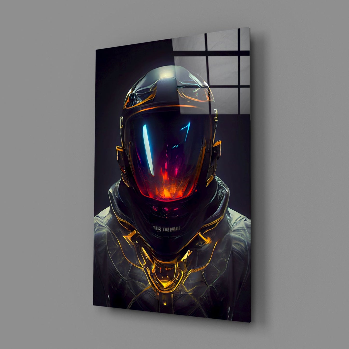Insigneart USA Back to the Space Glass Art || Designer Collection