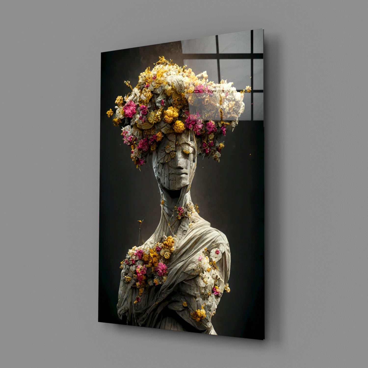 Insigneart USA Insigneart USA Abandoned Statue Glass Art || Designer Collection