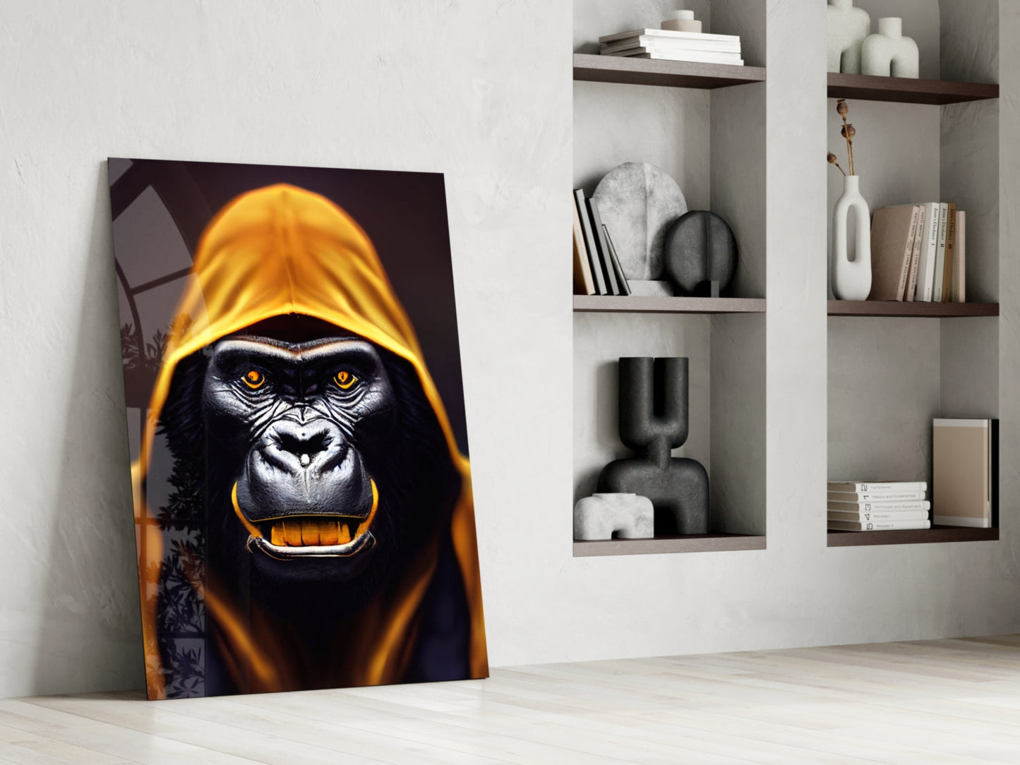 Insigneart USA Insigneart USA Angry Smile Glass Wall Art || Designer Collection