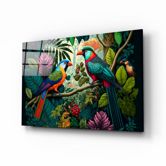 Insigneart USA Dating on Amazon Glass Wall Art || Designers Collection