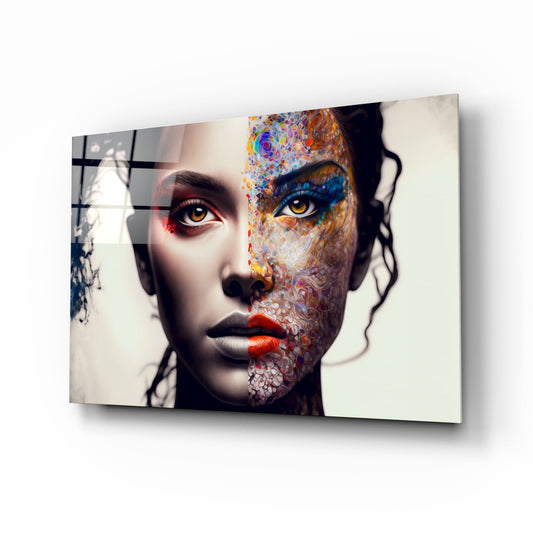 Insigneart USA From Cartoon to Reality Glass Wall Art || Designer Collection